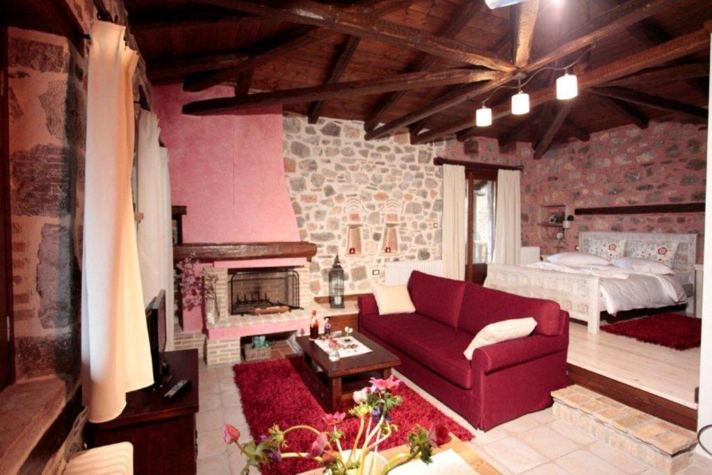 Efharis Filoxenon Apartman Feneósz Szoba fotó